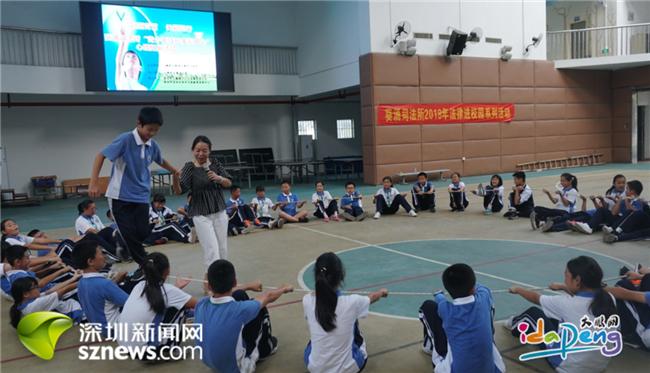 葵涌司法所开展法律宣传进校园活动