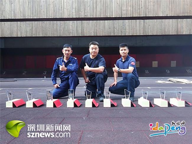 喜讯！大鹏分局荣获市射击竞赛第一名