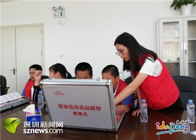 葵涌办事处组织学生参观学习社区戒毒中心