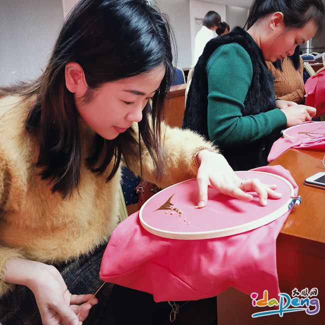 南澳举办刺绣迎春,福旺来年活动